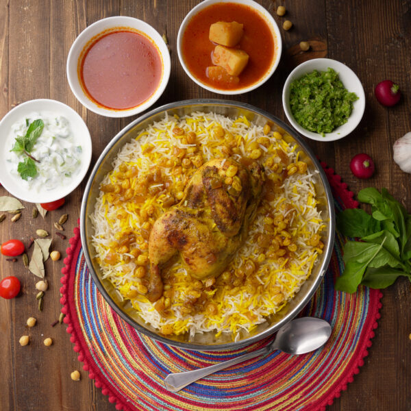 مجبوس دجاج كويتي | مطعم الحاكورة
